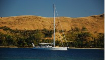 Sailing yacht KE-AMA II -  At Anchor